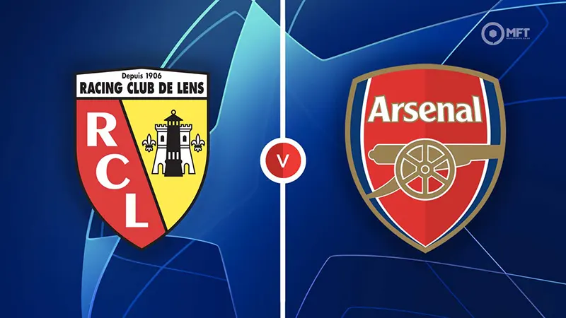 Link trực tiếp Lens vs Arsenal, 2h 04/10/2023
